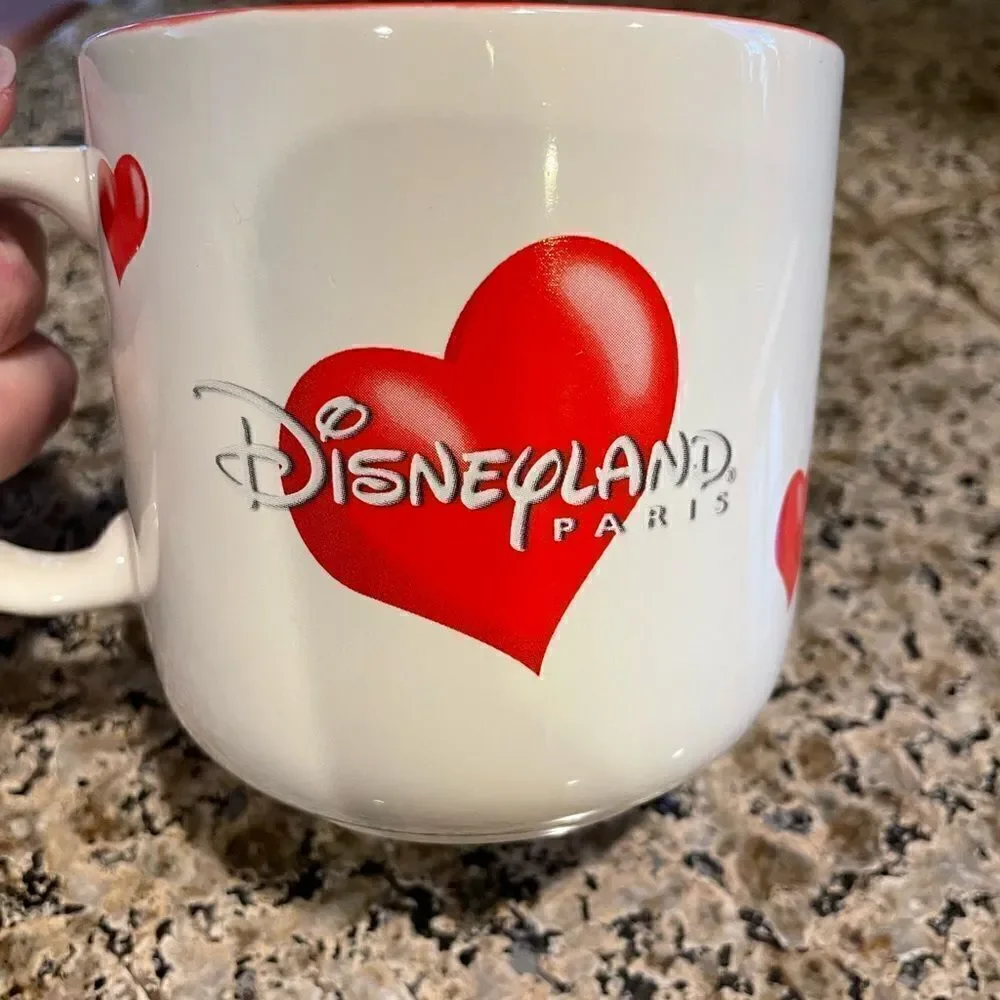 Disneyland Exclusive Paris Minnie and Mickey Wedding Celebration Cup Thailand